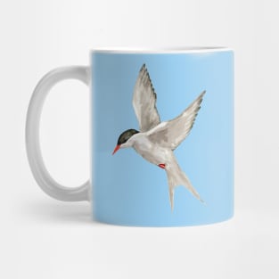 Arctic tern watercolor Mug